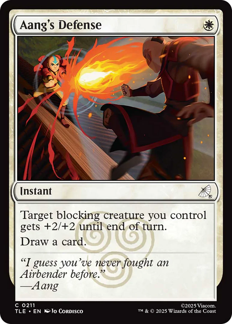 Aang's Defense (0211) (TLE) - Foil