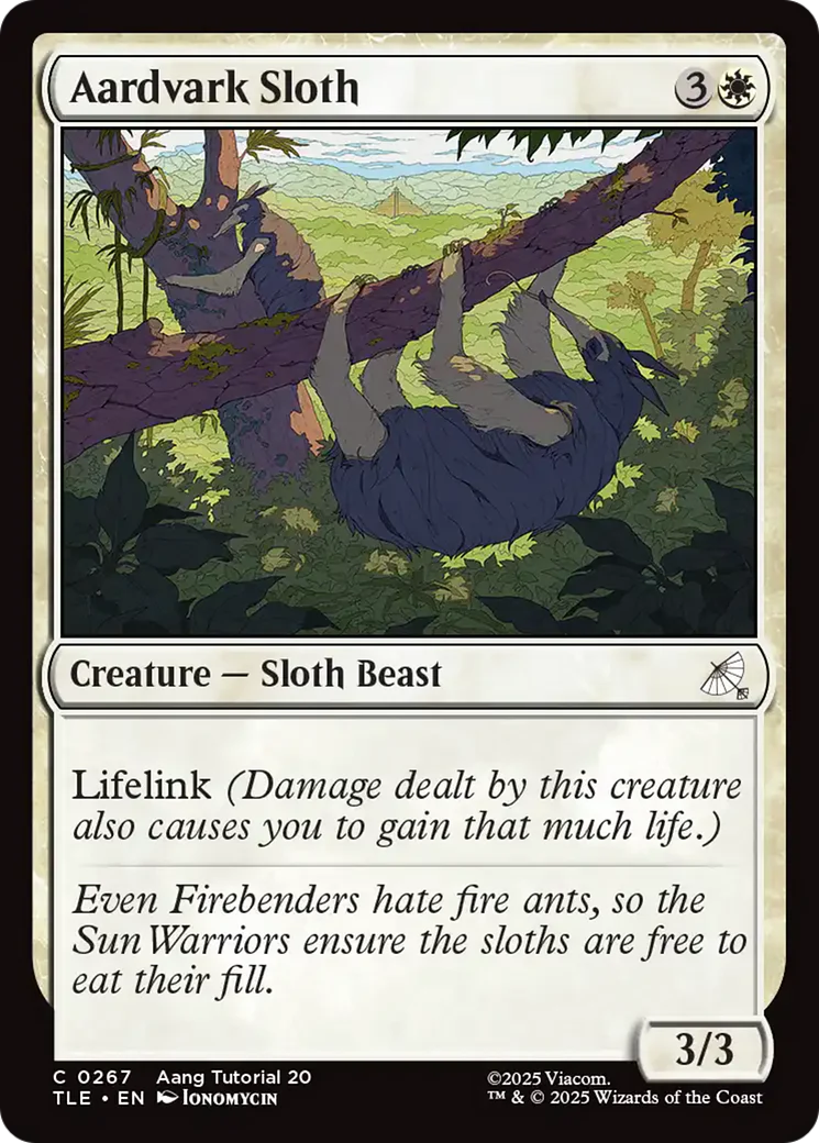 Aardvark Sloth (0267) (TLE)