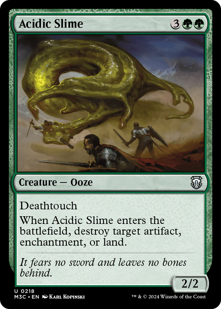 Acidic Slime (M3C) - Ripple Foil