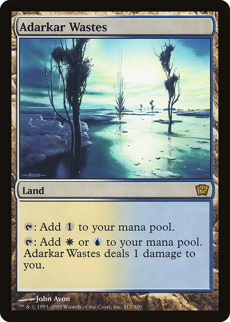 Adarkar Wastes (9ED) - Foil