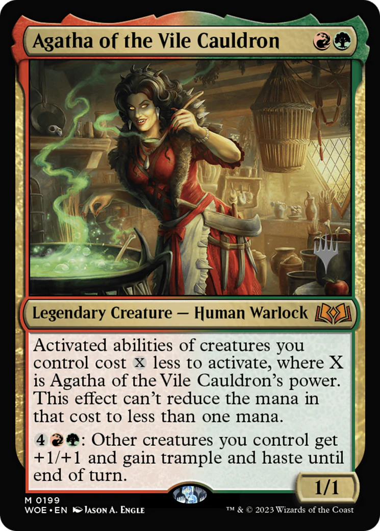 Agatha of the Vile Cauldron (0199) (Promo Pack) (PWOE) - Foil