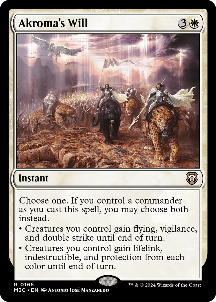 Akroma's Will (M3C) - Ripple Foil
