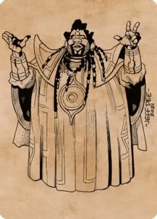 Alaundo the Seer (61/81) Art Card (ACLB)