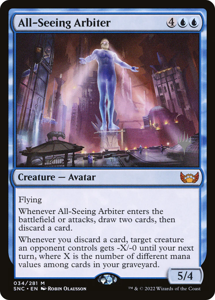 All-Seeing Arbiter (034) (Promo Pack) (PSNC) - Foil
