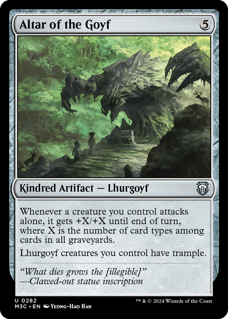 Altar of the Goyf (M3C) - Ripple Foil