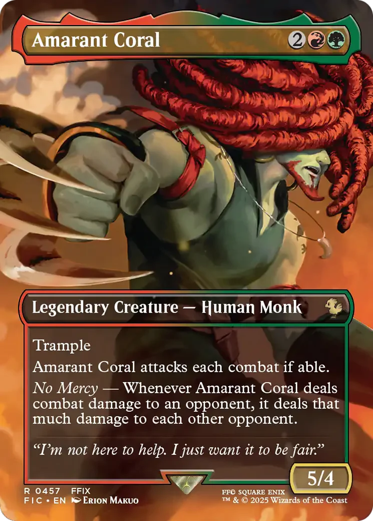 Amarant Coral (0457) (Borderless) (FIC) - Foil