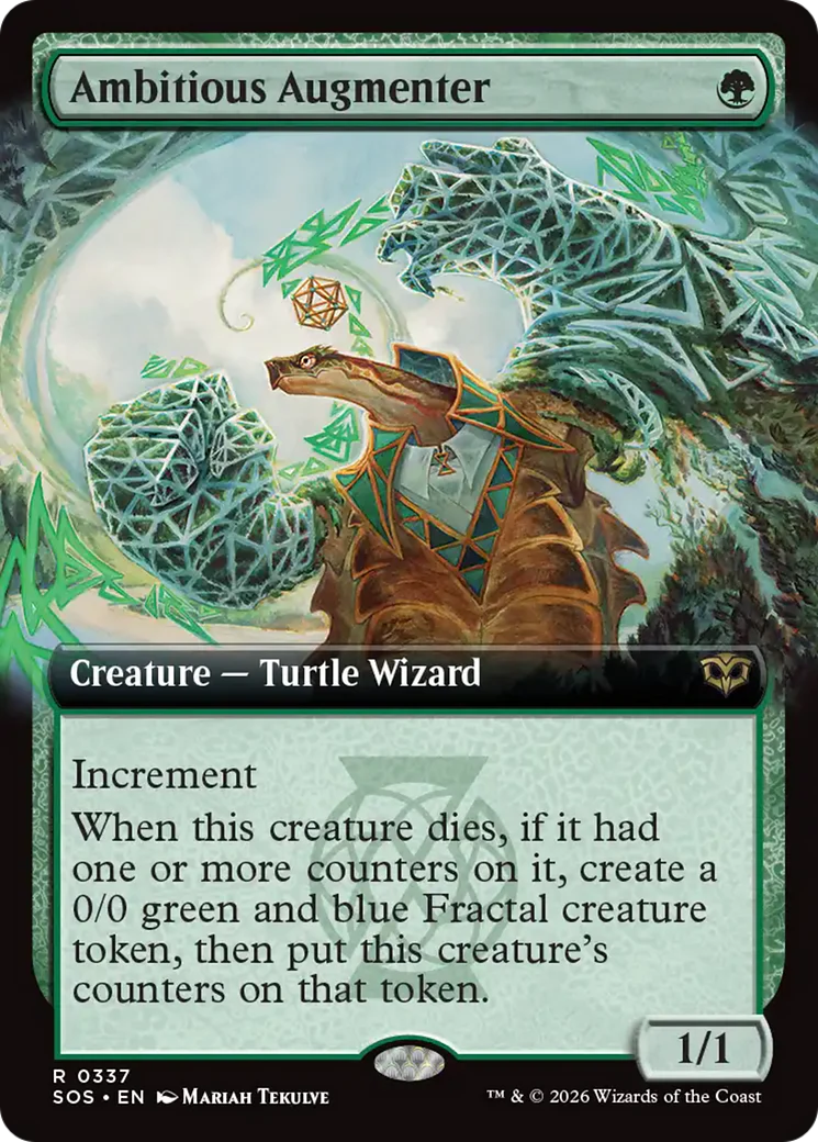 Ambitious Augmenter (0337) (Extended Art) (SOS) - Foil