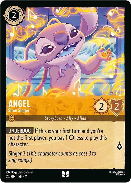 Angel, Siren Singer (0025) - Cold Foil
