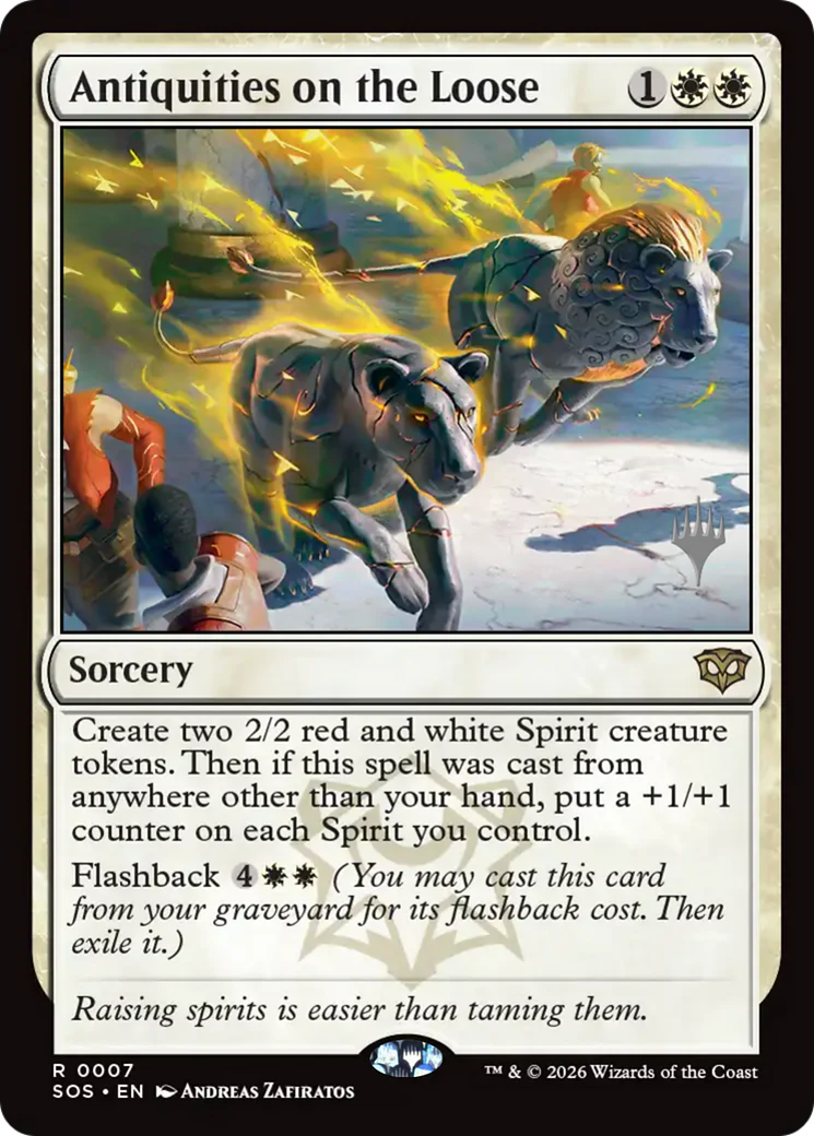 Antiquities on the Loose (0007) (Promo Pack) (PSOS) - Foil