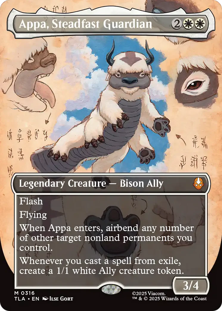 Appa, Steadfast Guardian (0316) (Borderless) (TLA) - Foil