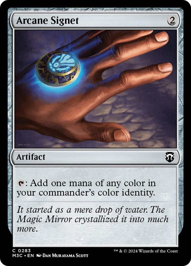 Arcane Signet (M3C) - Ripple Foil