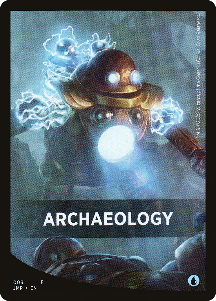 Archaeology Theme Card (FJMP)