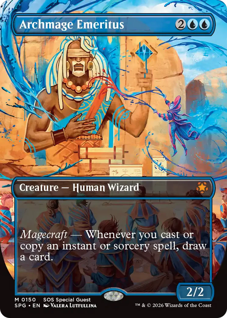 Archmage Emeritus (0150) (Borderless) (SPG)