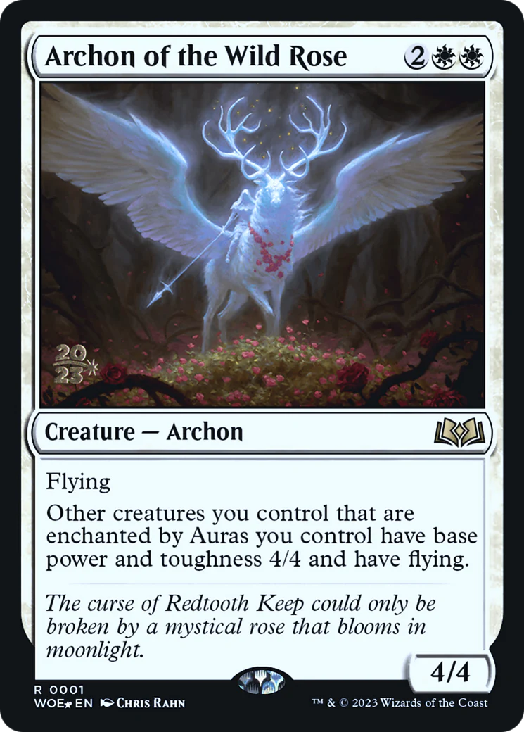 Archon of the Wild Rose (0001) (Prerelease) (PWOE) - Foil