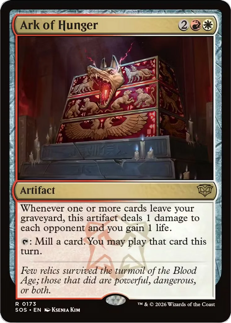 Ark of Hunger (SOS)