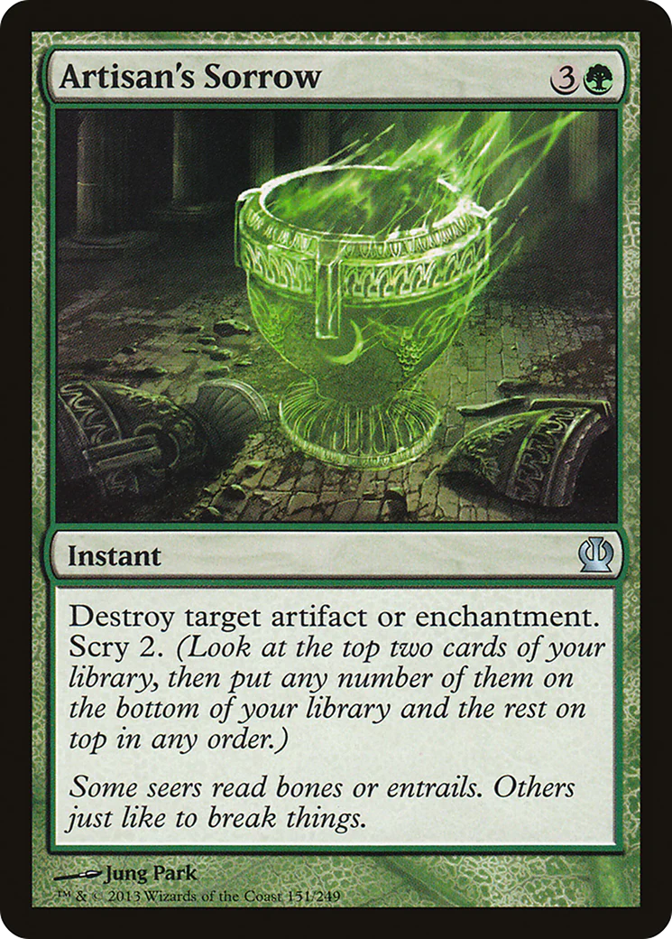 Artisan's Sorrow (THS) - Foil