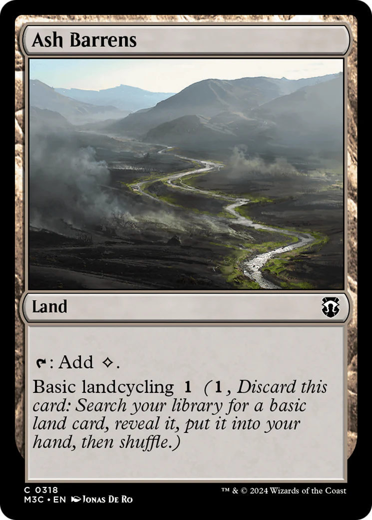 Ash Barrens (M3C) - Ripple Foil