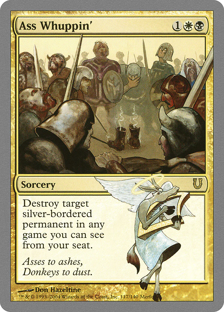 Ass Whuppin' (UNH) - Foil