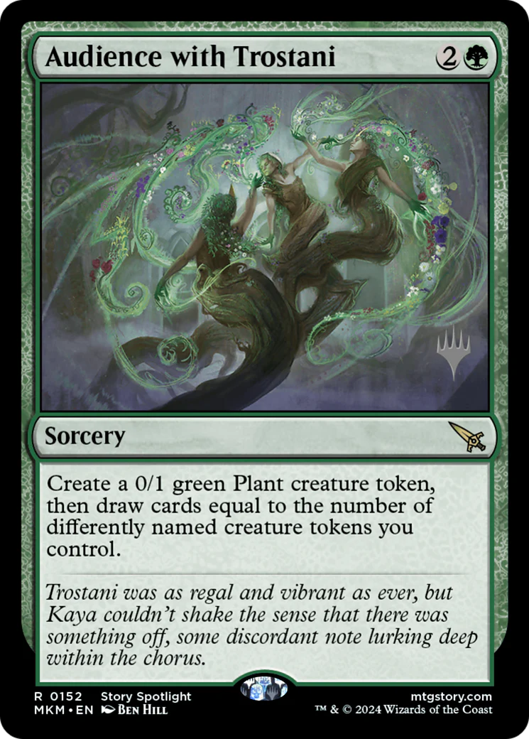 Audience with Trostani (0152) (Promo Pack) (PMKM) - Foil