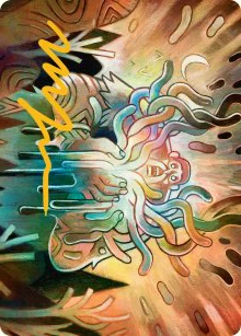 Aurora Awakener (40/54) Art Card (AECL) - Gold-Stamped Signature