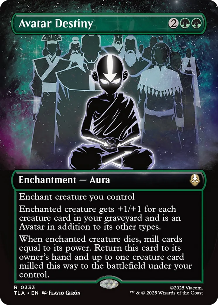 Avatar Destiny (0333) (Borderless) (TLA) - Foil