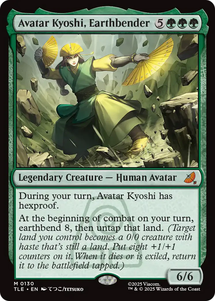Avatar Kyoshi, Earthbender (TLE) - Foil