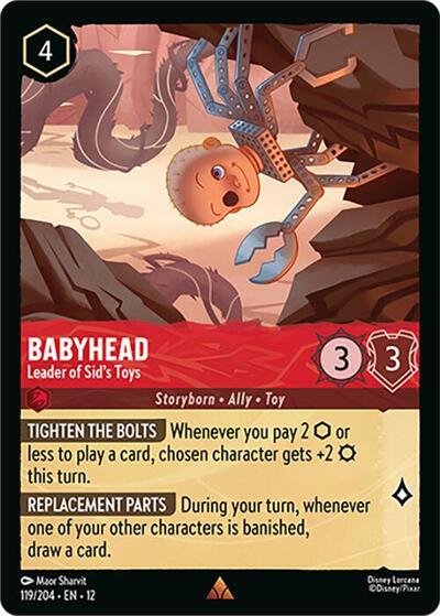 Babyhead, Leader of Sid's Toys (0119) - Cold Foil