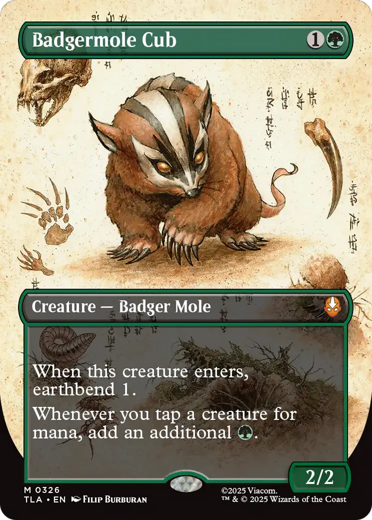 Badgermole Cub (0326) (Borderless) (TLA) - Foil