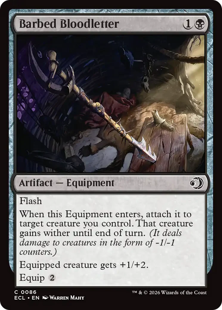 Barbed Bloodletter (ECL) - Foil