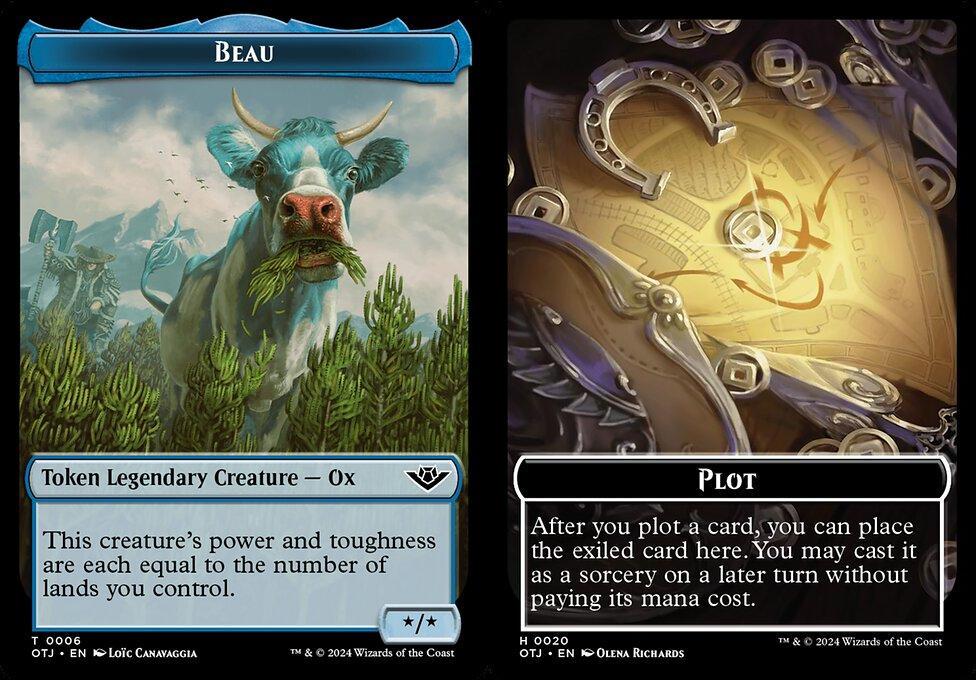 Beau (0006) // Plot (0020) Double-Sided Token (TOTJ)