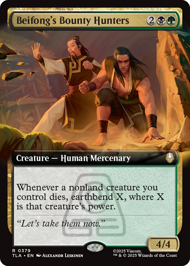 Beifong's Bounty Hunters (0379) (Extended Art) (TLA) - Foil