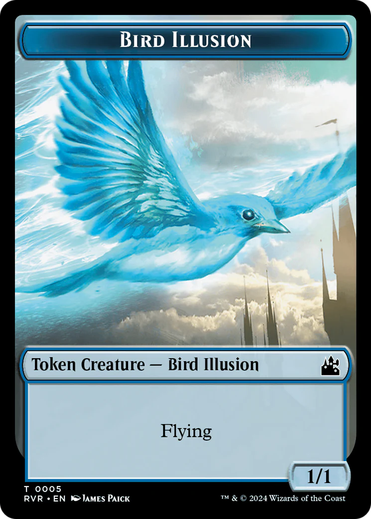 Bird Illusion Token (0005) (TRVR)