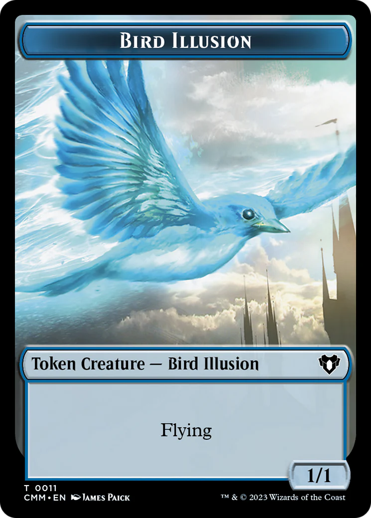Bird Illusion Token (0011) (TCMM)