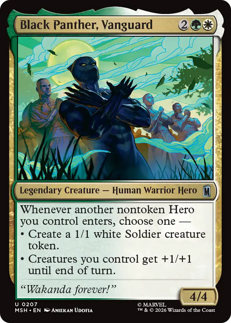 Black Panther, Vanguard (MSH)