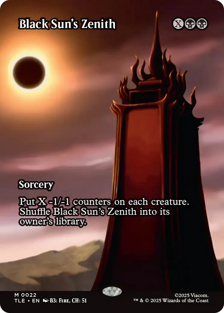 Black Sun's Zenith (0022) (Borderless) (TLE)