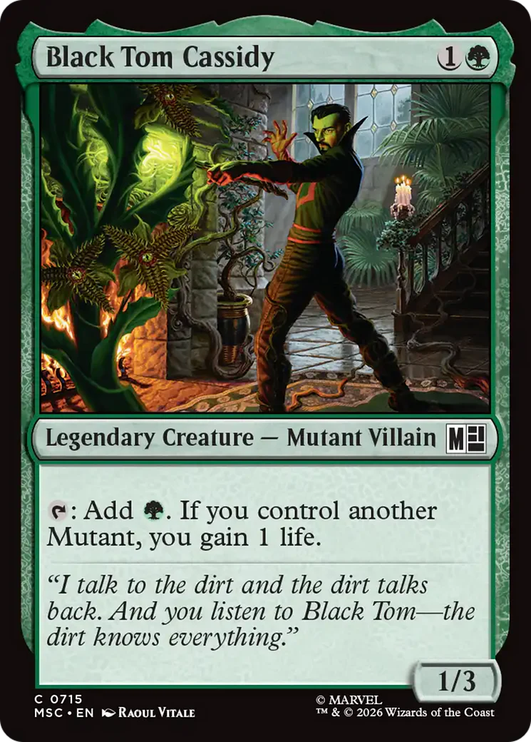 Black Tom Cassidy (MSC) - Foil