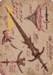 Blackblade Reforged (56/81) Art Card (ABRO) - Gold-Stamped Signature
