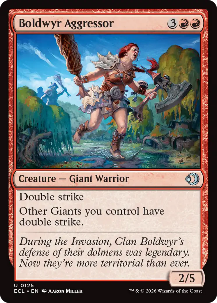 Boldwyr Aggressor (ECL) - Foil