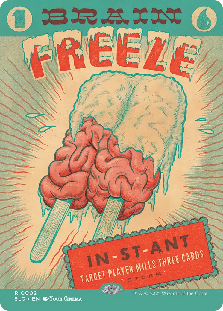 Brain Freeze (0002) (Showcase) (SLC) - Foil