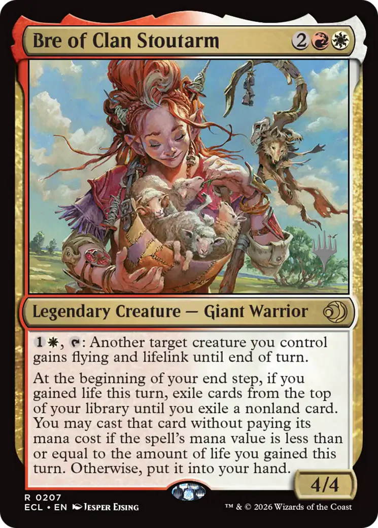 Bre of Clan Stoutarm (0207) (Promo Pack) (PECL)