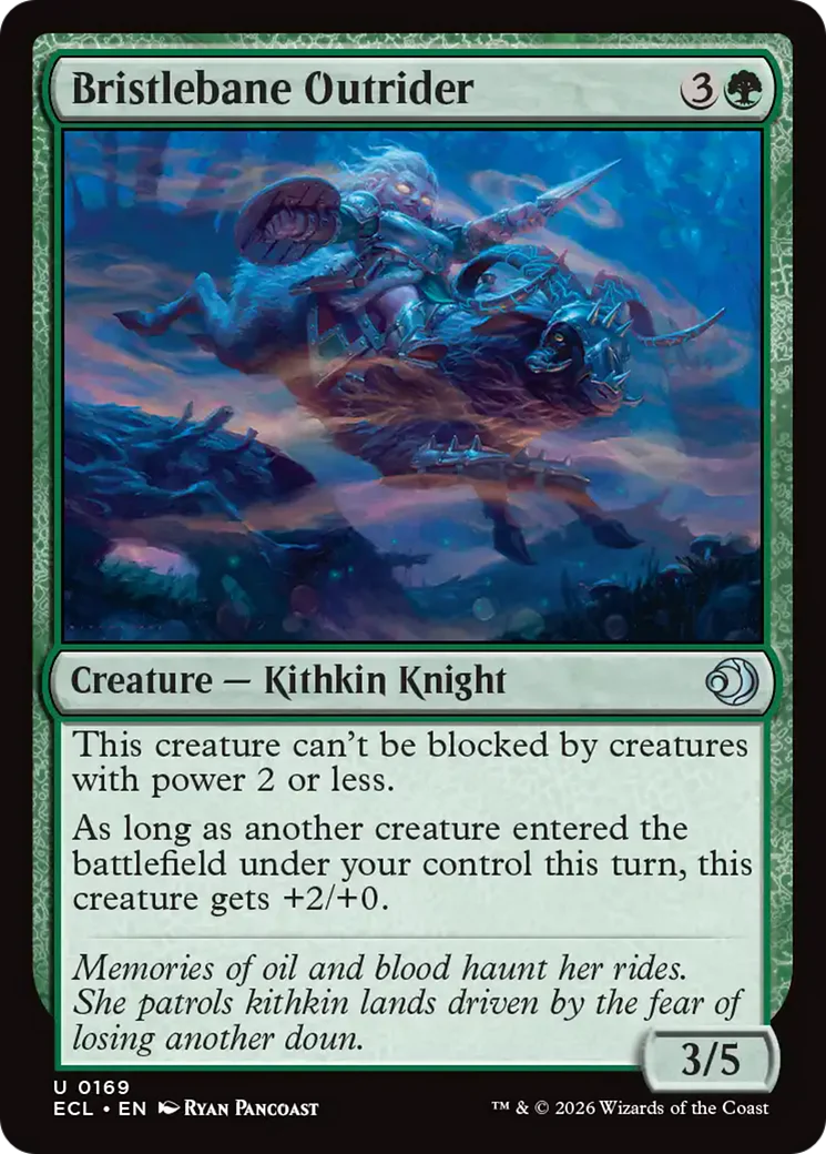 Bristlebane Outrider (ECL) - Foil
