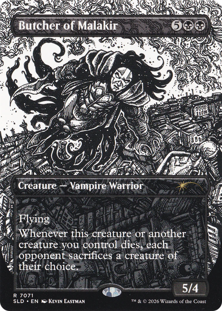 Butcher of Malakir (7071) (Borderless) (SLD)