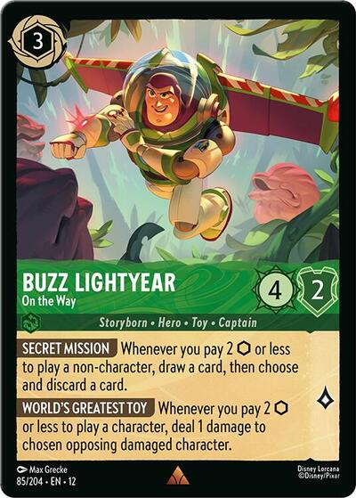 Buzz Lightyear, On the Way (0085) - Cold Foil