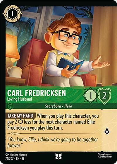 Carl Fredricksen, Loving Husband (0074) - Cold Foil