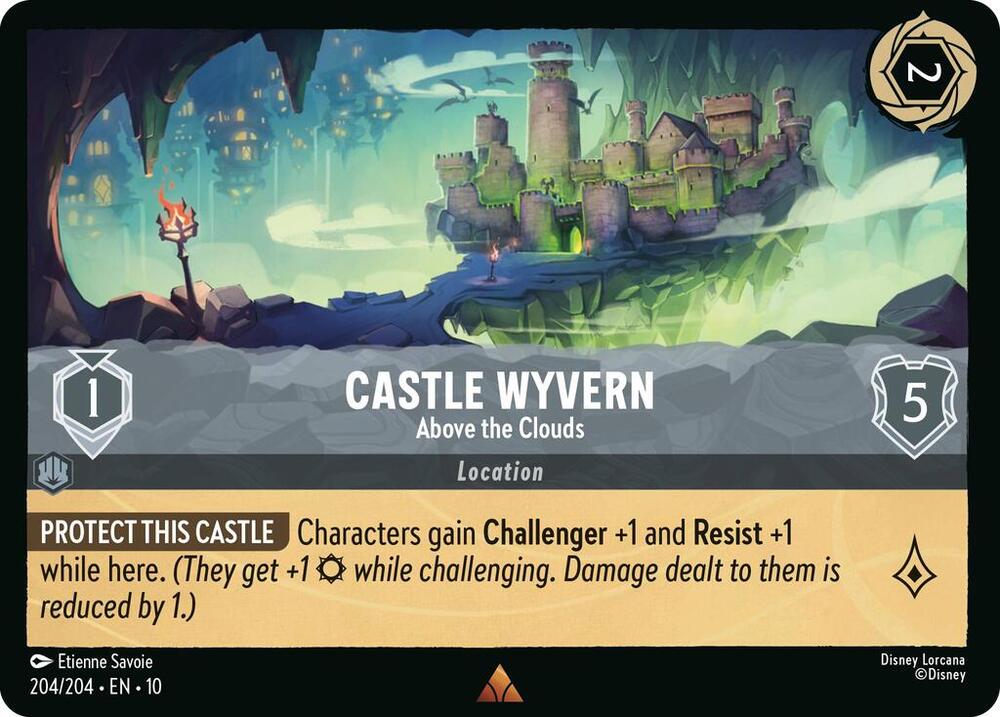 Castle Wyvern, Above the Clouds (0204) - Cold Foil