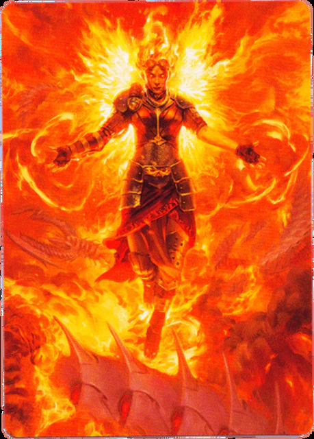 Chandra, Hope's Beacon (30/81) Art Card (AMOM)