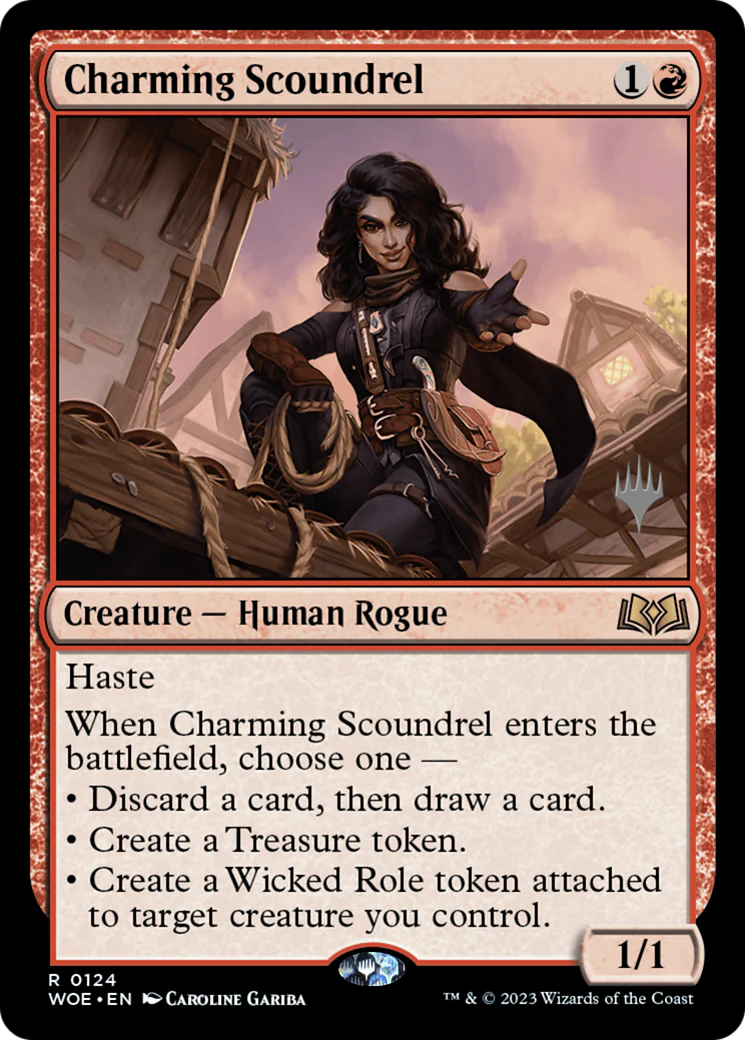 Charming Scoundrel (0124) (Promo Pack) (PWOE)