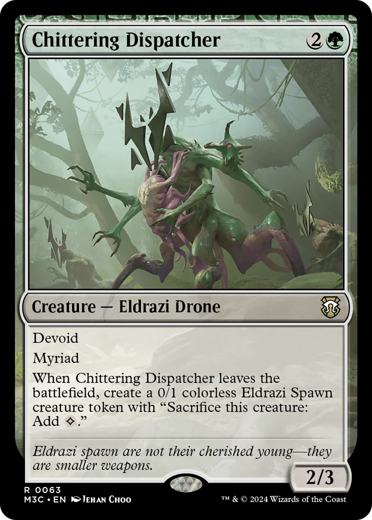 Chittering Dispatcher (M3C) - Ripple Foil