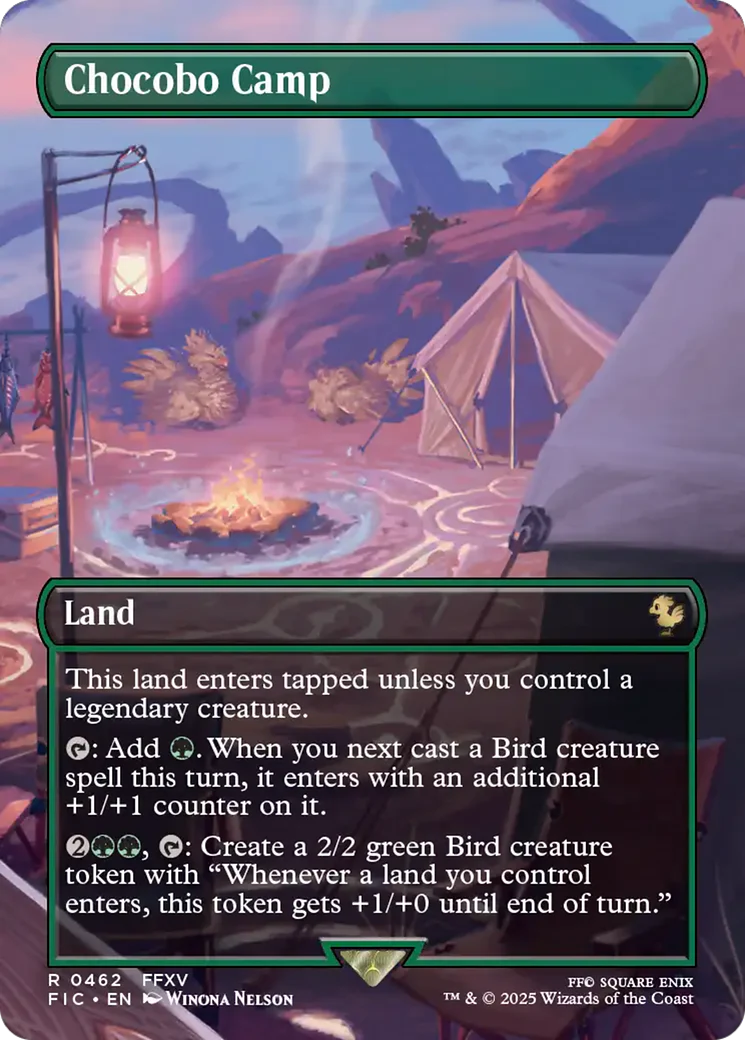 Chocobo Camp (0462) (Extended Art) (FIC) - Foil