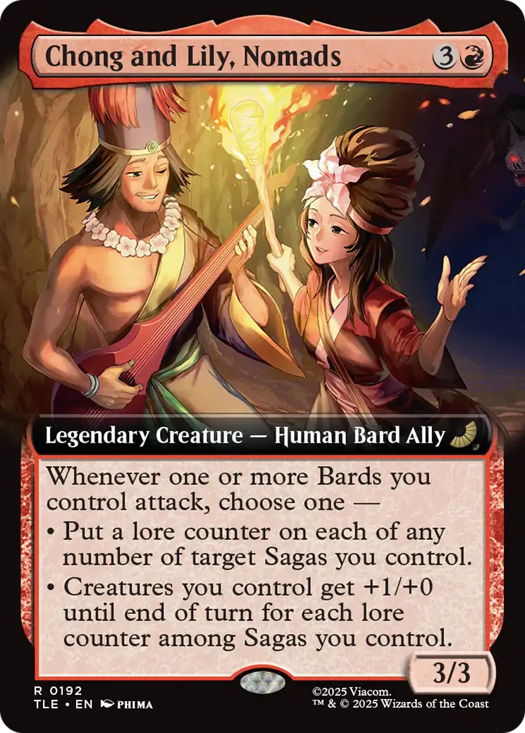 Chong and Lily, Nomads (192) (Extended Art) (TLE) - Foil